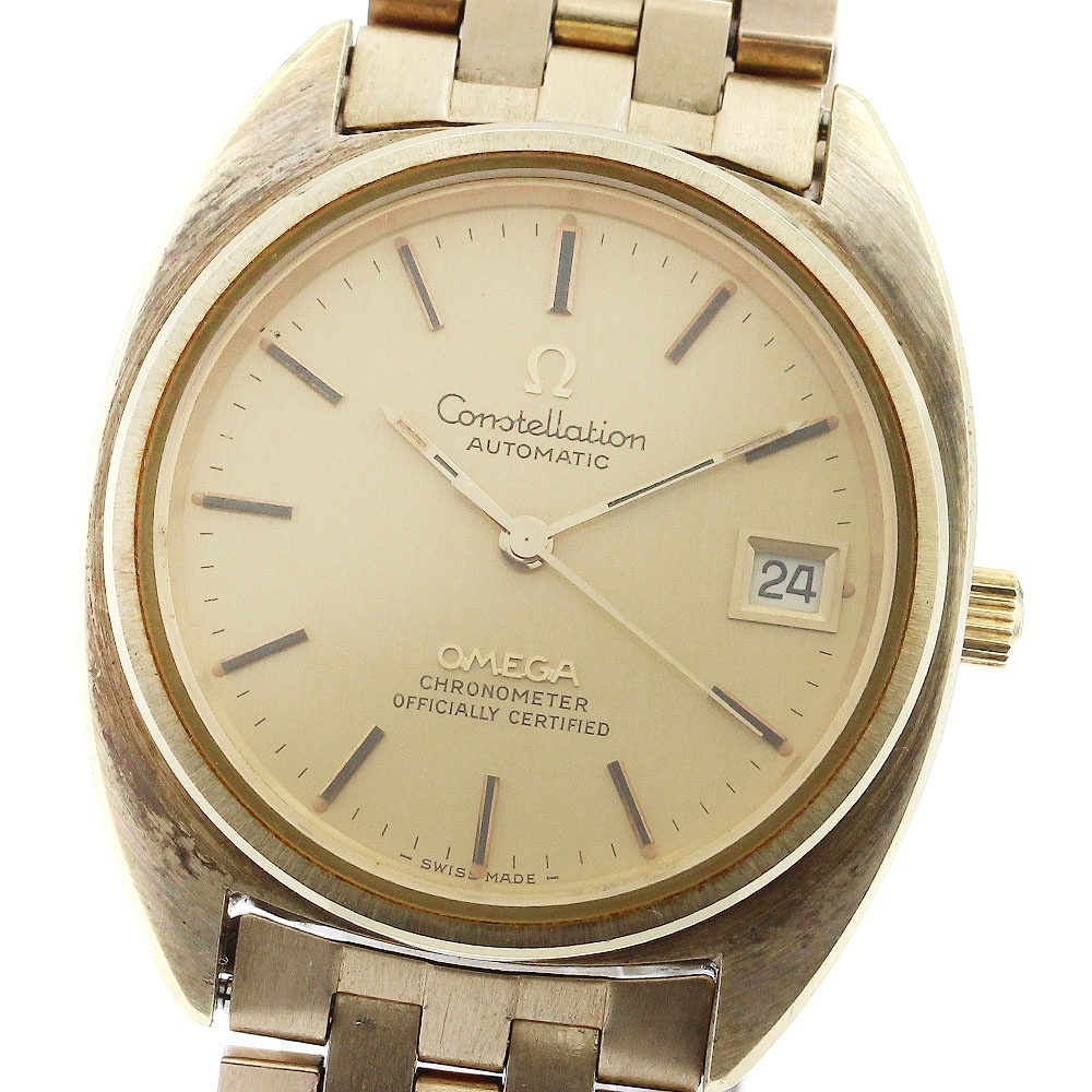 オメガ OMEGA 168.0056 コンステレーション デイト Cal.1011 自動巻き メンズ _884988【中古】
