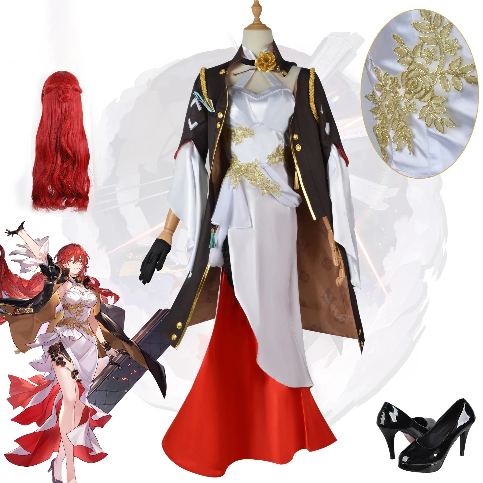 星穹鉄道cos姫子cos服フルセット崩壊三ゲーム同モデル姫子コスプレ服今日は30パーセント 13,631円