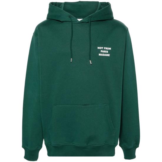 DROLE DE MONSIEUR Men Sweatshirts PERM HO162 CO127 DKGRE GREEN