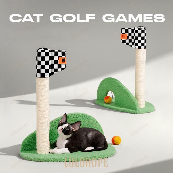 猫爪とぎ つめとぎポール キャット爪とぎ つめとぎ 爪研ぎ サイルアサ もこもこ ポンポン 安定感 クデイン 場所取らない 省ス