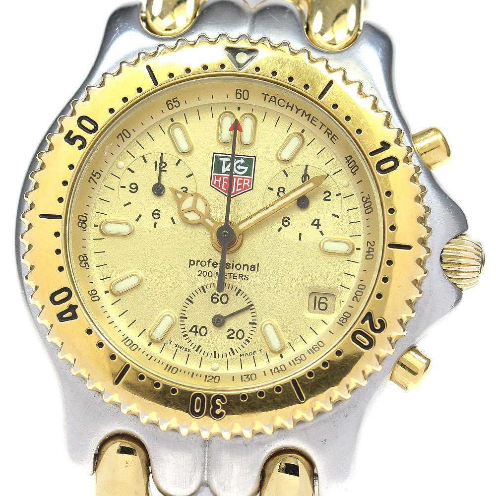 タグホイヤー TAG HEUER CG1121-0 セル クロノグラフ クォーツ メンズ _827313【中古】