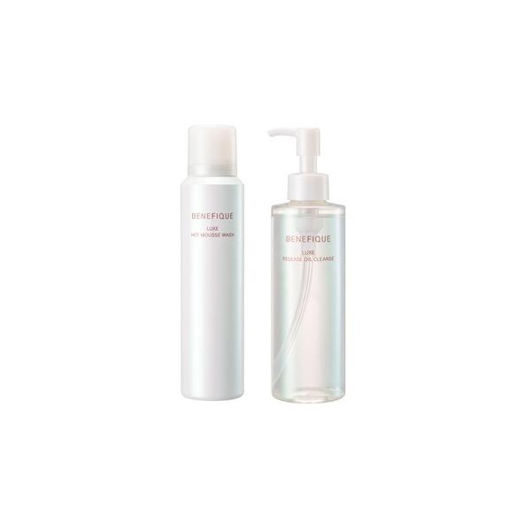 ベネフィーク　リュクス　リリースオイルクレンズ ＆ ホットムースウォッシュ　洗顔セット