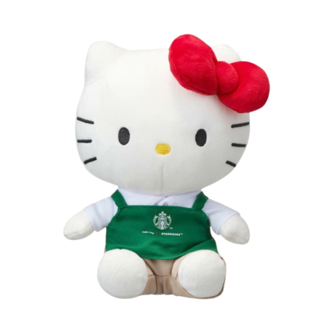 【Starbucks】 Hello Kitty Barista Doll White 正規品