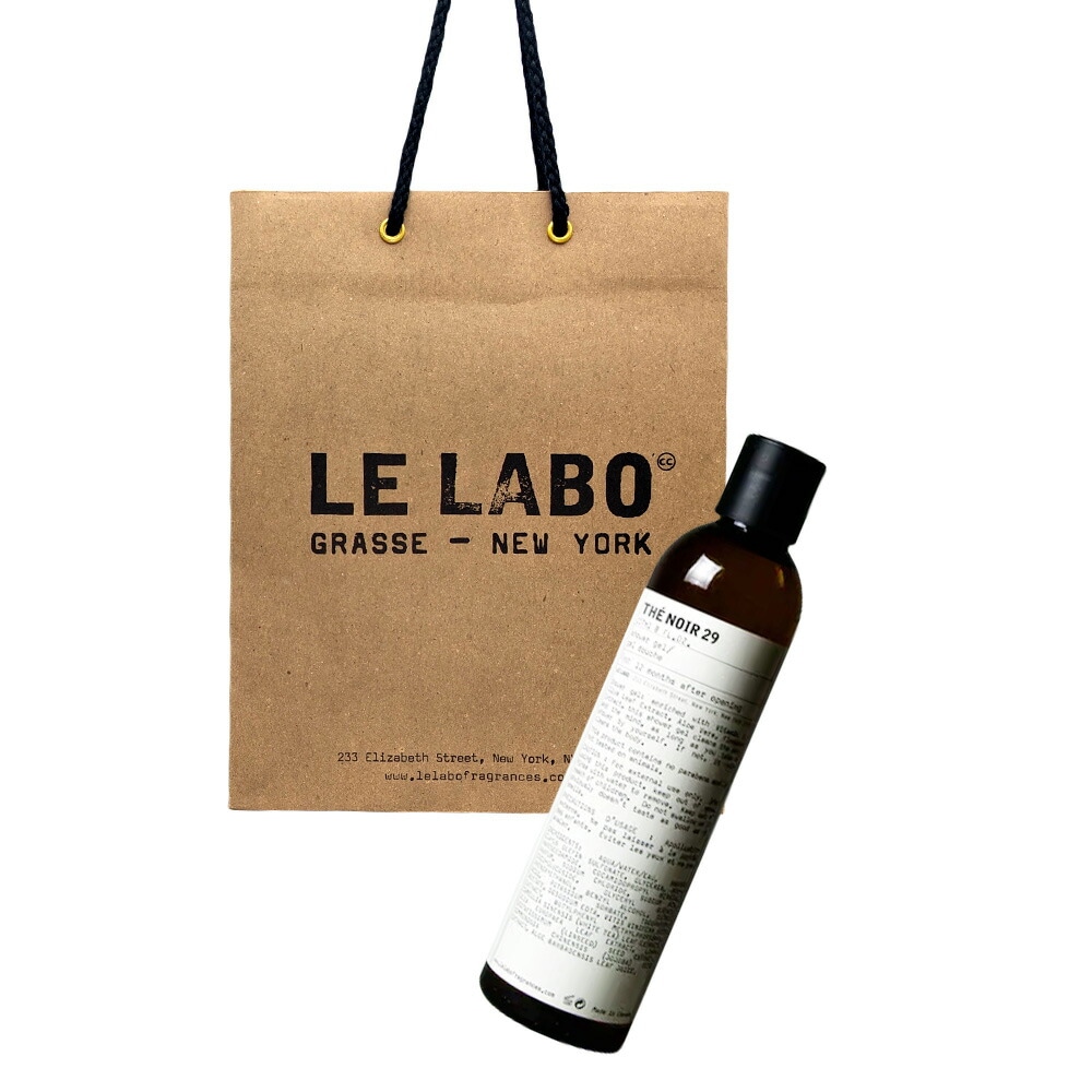 【国内正規品】Le Labo ル ラボ SHOWER GEL (シャワー ジェル) TH NOIR 29 (テ ノワール 29) 237mL ショッパー付き プレゼント　ギフト