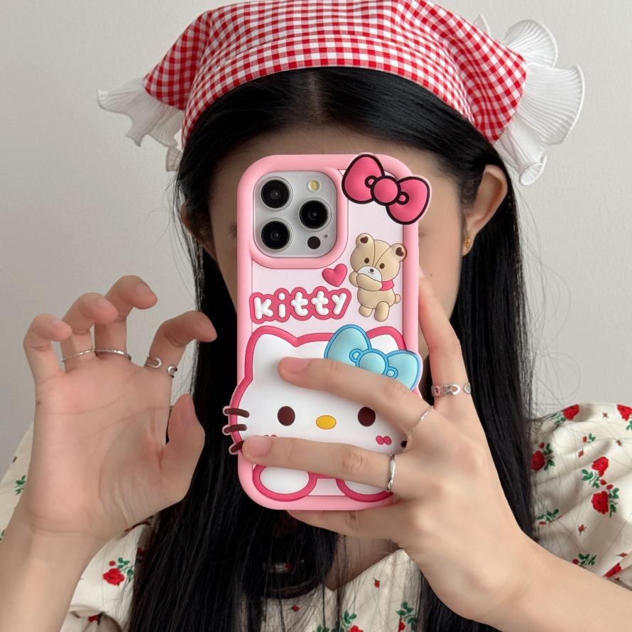 ハローキティ Kitty 携帯ケース 15Po iPhone15 iPhone11 14Plus 13ケース iPhone12 8 7 11 13Pro XS マホケース 16promax 14 X
