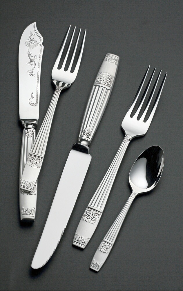 （まとめ買い）18-10ロッキンガム No.11000ST テーブルフォーク [x3]