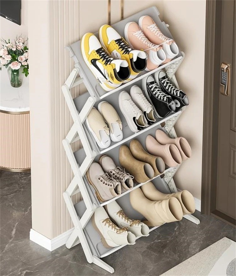 激安セール 簡易靴棚 多層靴棚 省スペース 取り付けなし 折り畳み可能な靴棚 靴収納棚 靴ケース 靴箱 移動可能 新作