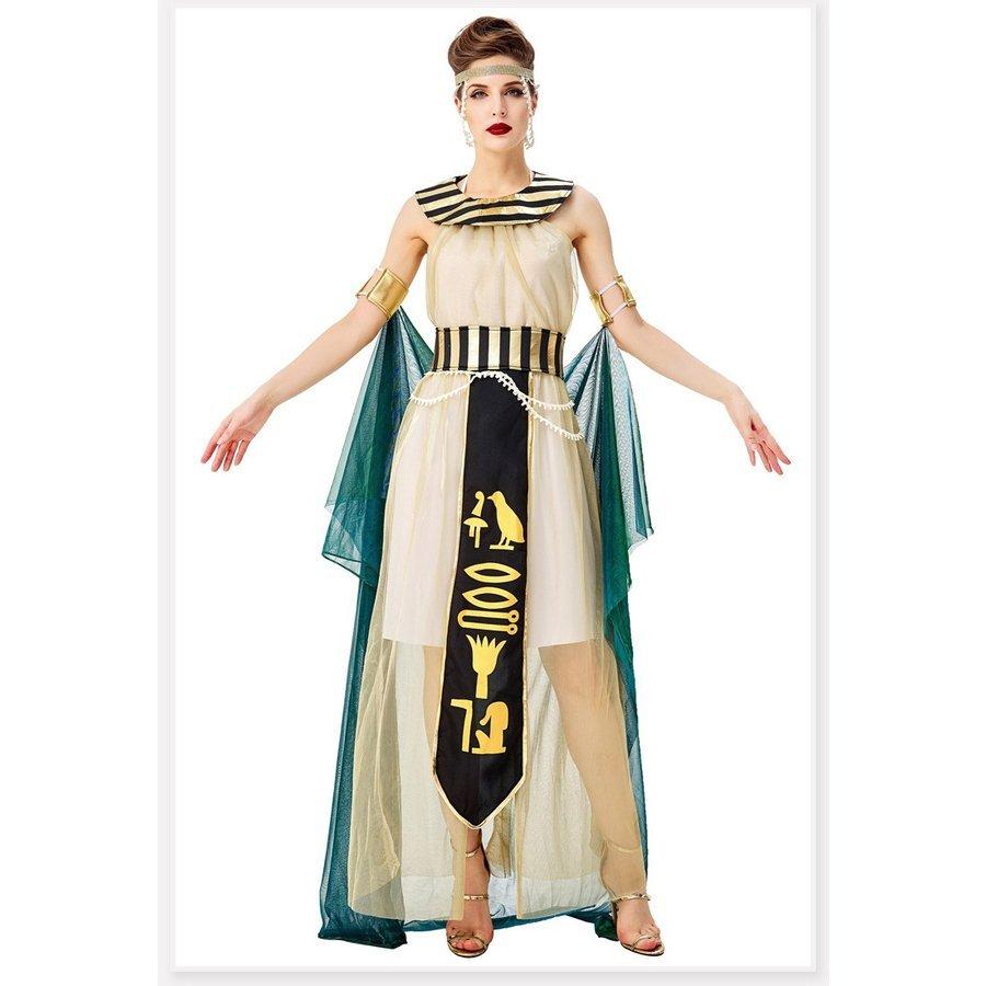 b74新作 MXLハロウィン衣装 大人用 女性用 エジプトのファラオ ギリシャの女神 ギリシャ神話 ハロウィン 衣装 レディース ガールズ ハロウィーン