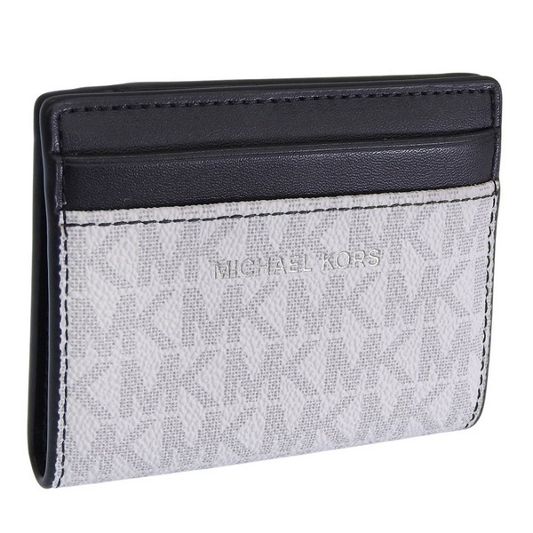 マイケルコース カードケース カード入れ メンズ アウトレット ホワイト COOPER FOLIO BIFOLD WALLET 36S5LCOF1B-BRIWHT MICHAEL KORS