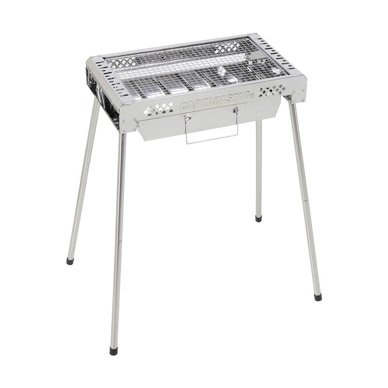 スリム スライドグリル500 トレッキング キャンプ用品 調理用具 (UG83)