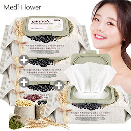 【Medi Flower】(1+1+1+1)グラノーラクレンジングティッシュ 100枚