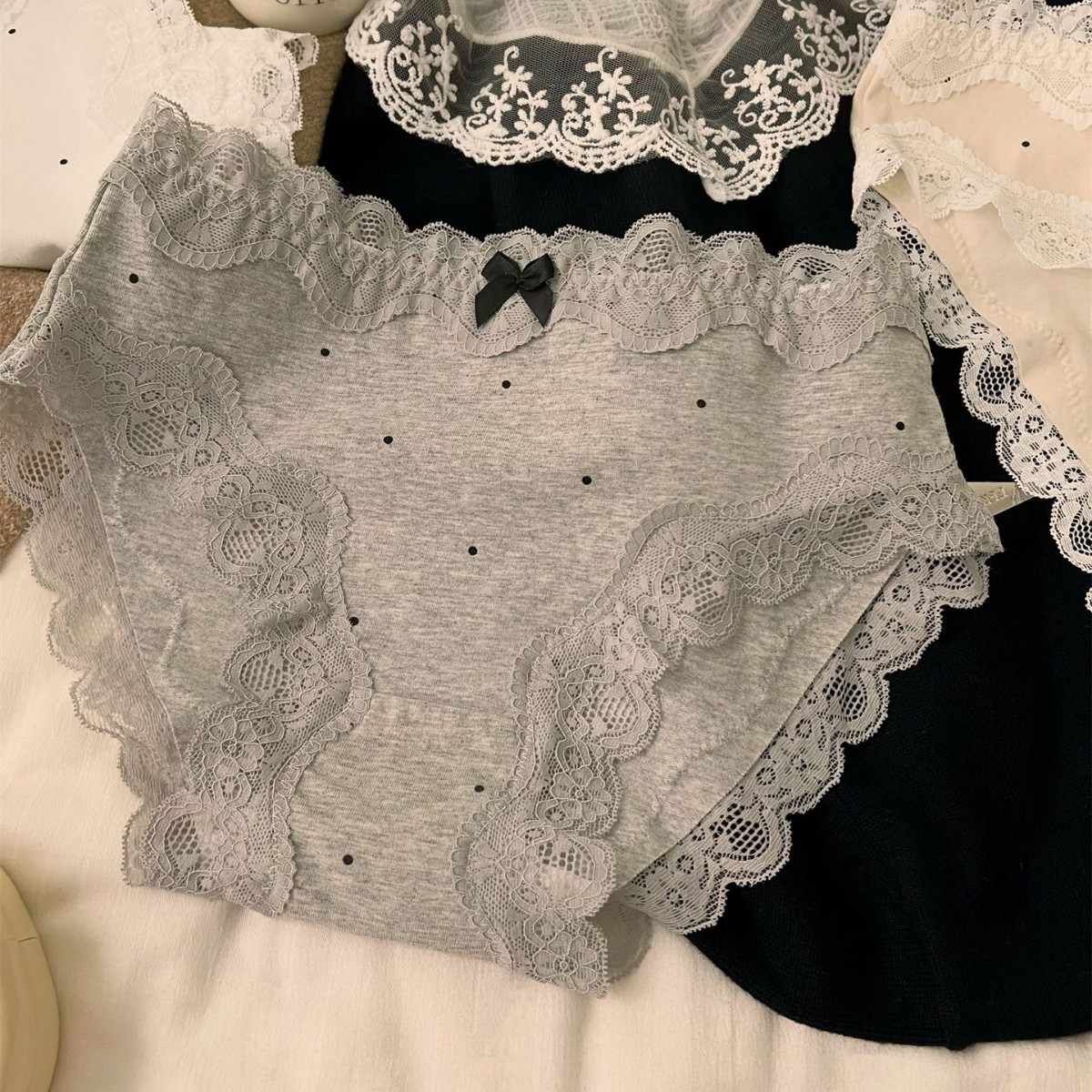 【1点ご購入 で10点プレゼントいたします】レトロ宮廷風モチモチレースドットバレエ少女風レディースミッドウエストコットンパンツ女子 238,532円