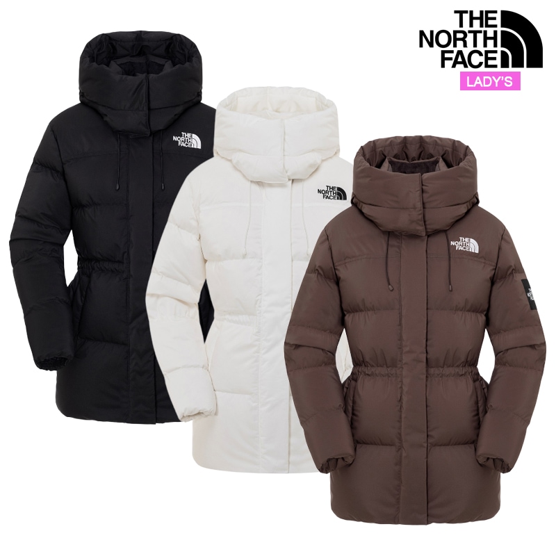 ホワイトラベル レディース ノベルティー ヌプシ ミドル ダウンジャケット NJ1DQ94 日常 デイリー カジュアル アウトドア フード ジャケット オーバーフィット