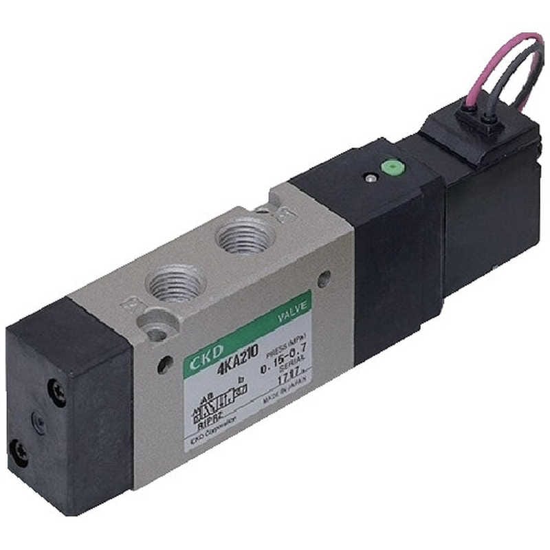 CKD　CKD4Kシリーズパイロット式5ポート弁セレックスバルブ　4KA210-06-DC24V