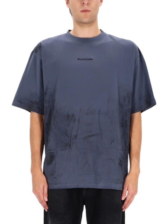 BALENCIAGA Men Tops 764235 TTVF93364 BLUE