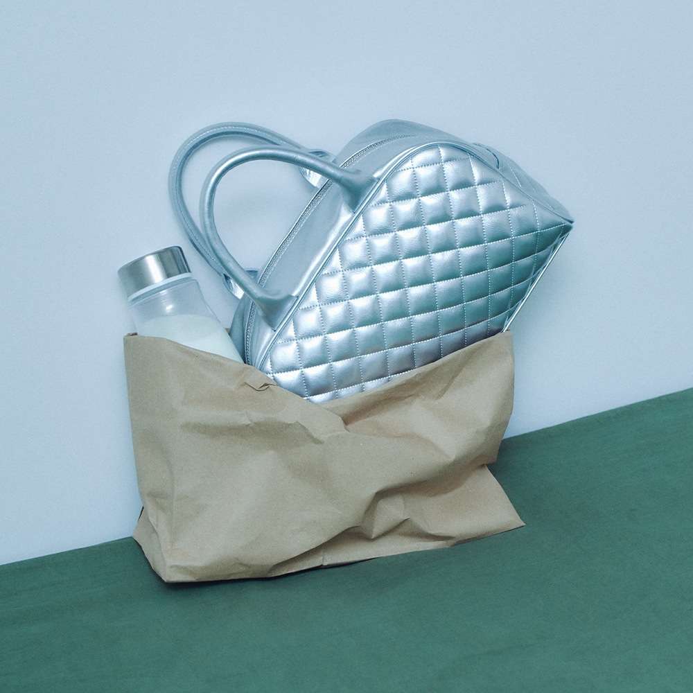 CIEL TOTE BAG - SILVER