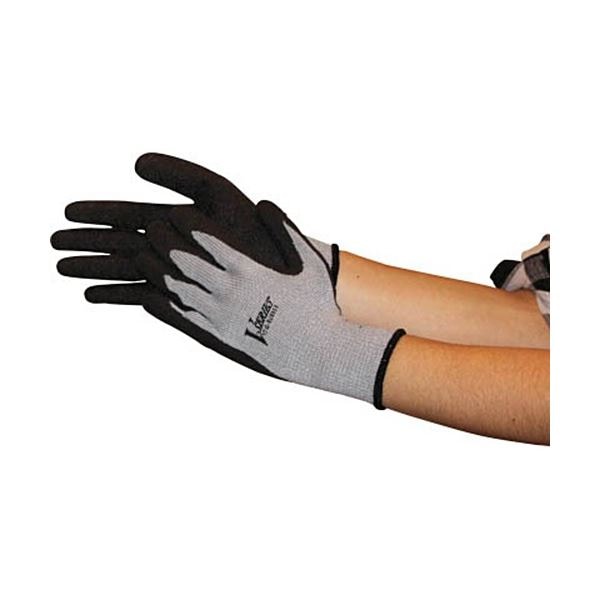 （まとめ）厚手ゴム背抜き手袋 L A-34-L 1双 [x10セット]