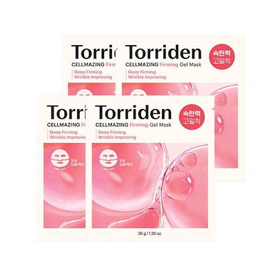 Torriden トリデン低分子コラーゲン弾力ゲルマスク&コーティングクリーム Qoo10] トリデン 【NEW】セルメイジング 低分子コラーゲ