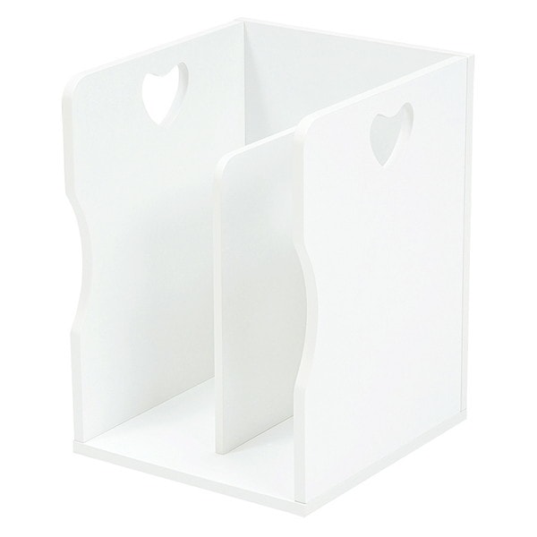 MM-6805WHS ブックスタンド 4個組 ホワイト メーカー直送