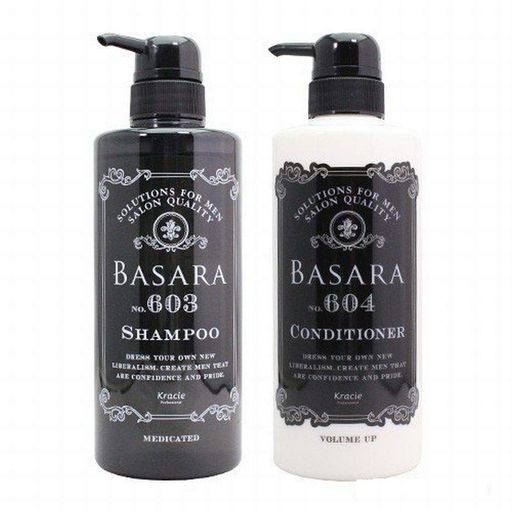 クラシエ バサラ 603 薬用スカルプシャンプー 500ML &604ボリュームアップコンディショナー480G