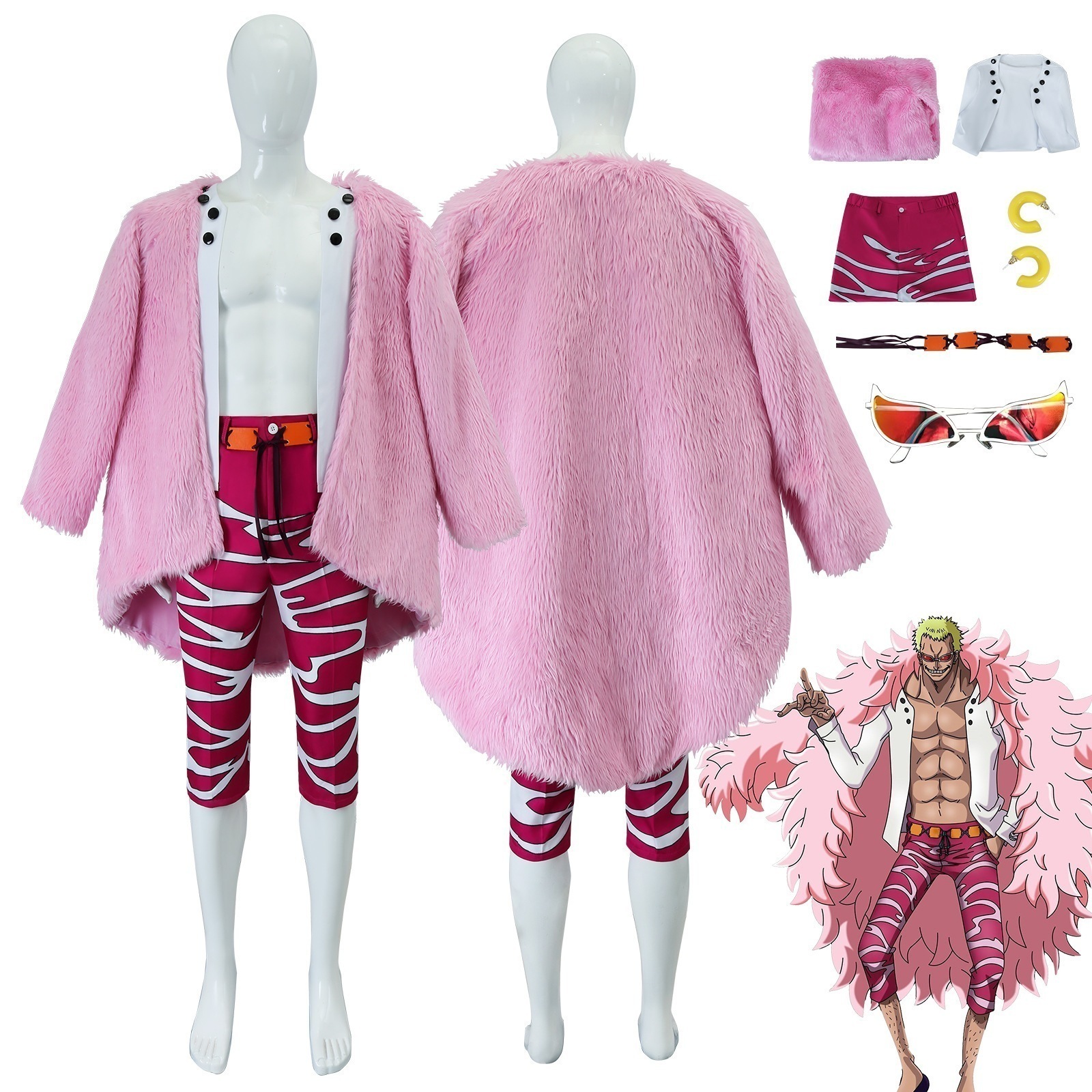 ワンピースワンピース航海王cos明哥コスプレ衣装ハロウィン