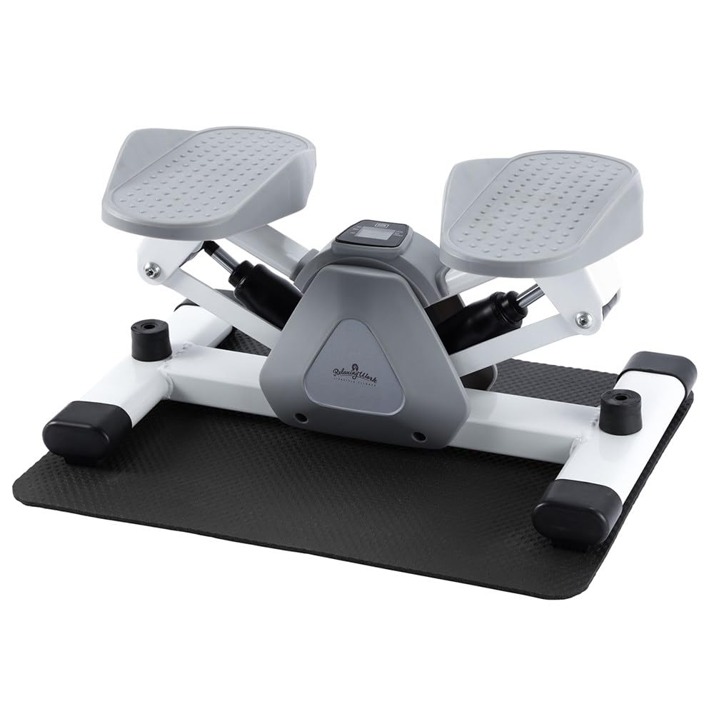 ホームサイドステップトレーナー 保護マット付 静音 ステッパー 筋トレ 体幹 くびれ ウエスト ダイエット 器具 フィットネス トレーニング ステップ台 8,986円