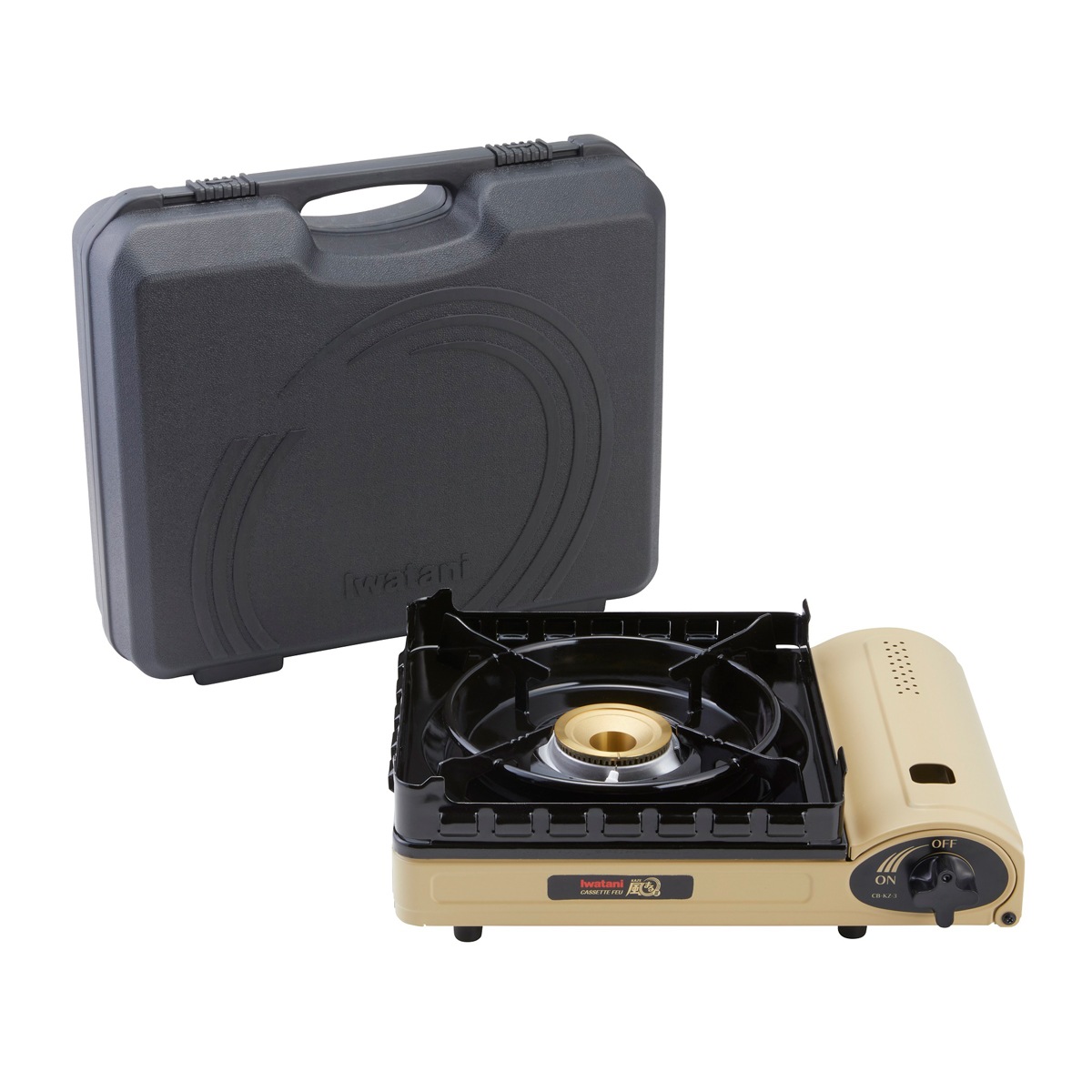 イワタニ CB-KZ-3 カセットコンロ　サンドベージュ CBKZ3