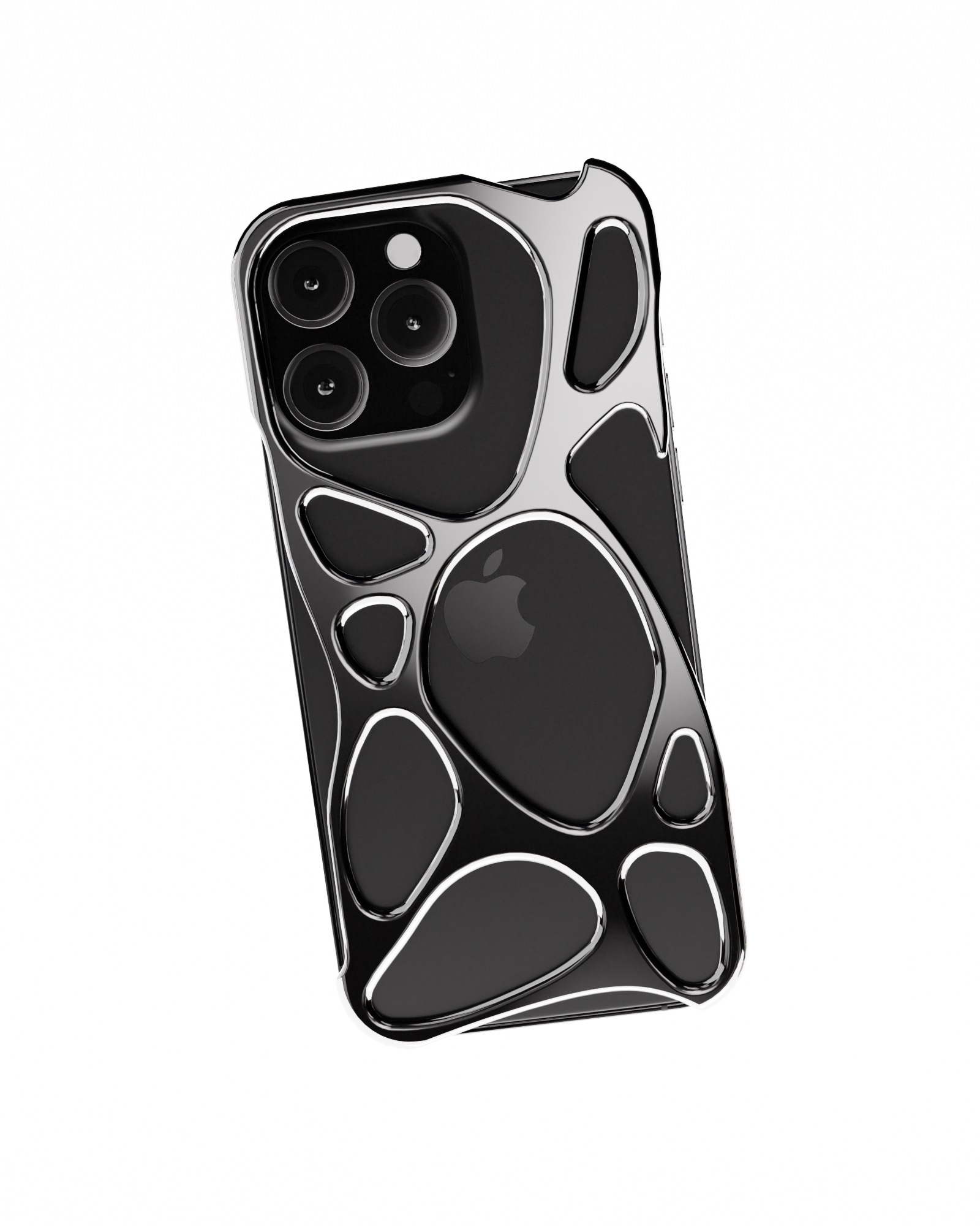 the Eonオリジナル液体水銀iphone14proサイケデリック高級携帯電話ケース