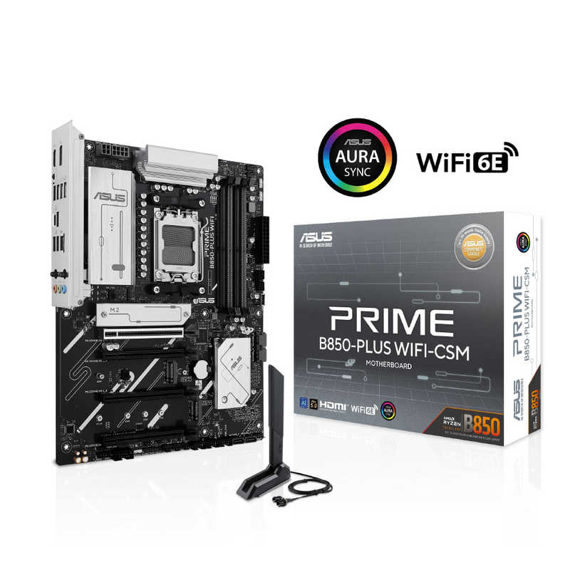 ASUS エイスース　マザーボード (B850/ ATX/ AM5) ［ATX］　PRIME/B850-PLUS/WIFI-CSM