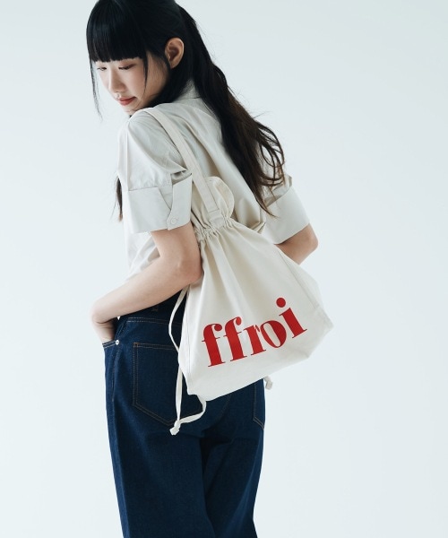 Qoo10 FFROI 韓国人気 飾りなし ミディアム エコバッ