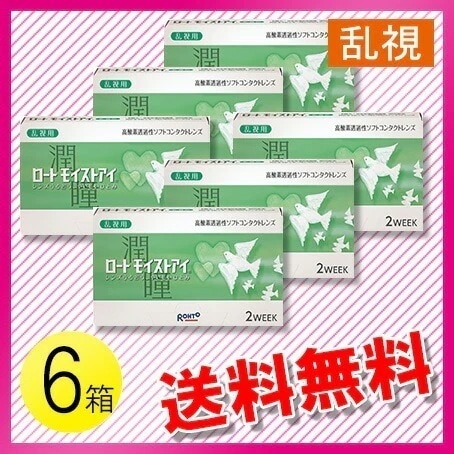 ロート モイストアイ 乱視用 6枚入6箱 / メール便