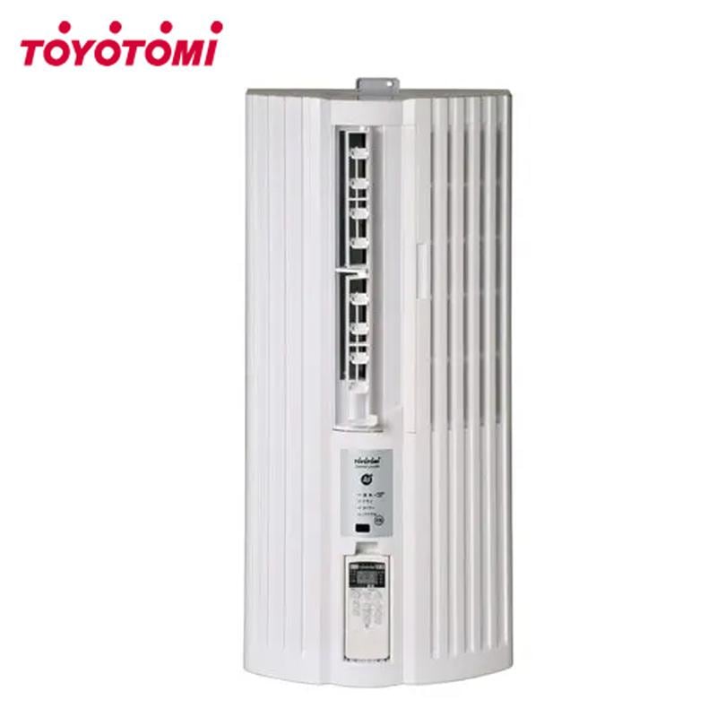 トヨトミ ウインドエアコン 窓用エアコン 50HZ/6畳 60HZ/7畳 TIW-A16P (W) 低騒音モデル ホワイト コンパクト ＴＩＷーＡ１６Ｐ