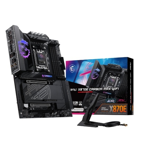 MPG X870E CARBON MAX WIFI ブラック ATXゲーミングマザーボード メーカー直送