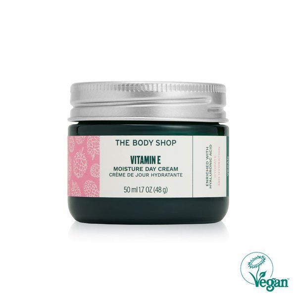 【The body shop】 ビタミンEモイスチャライジングデークリーム 50ML