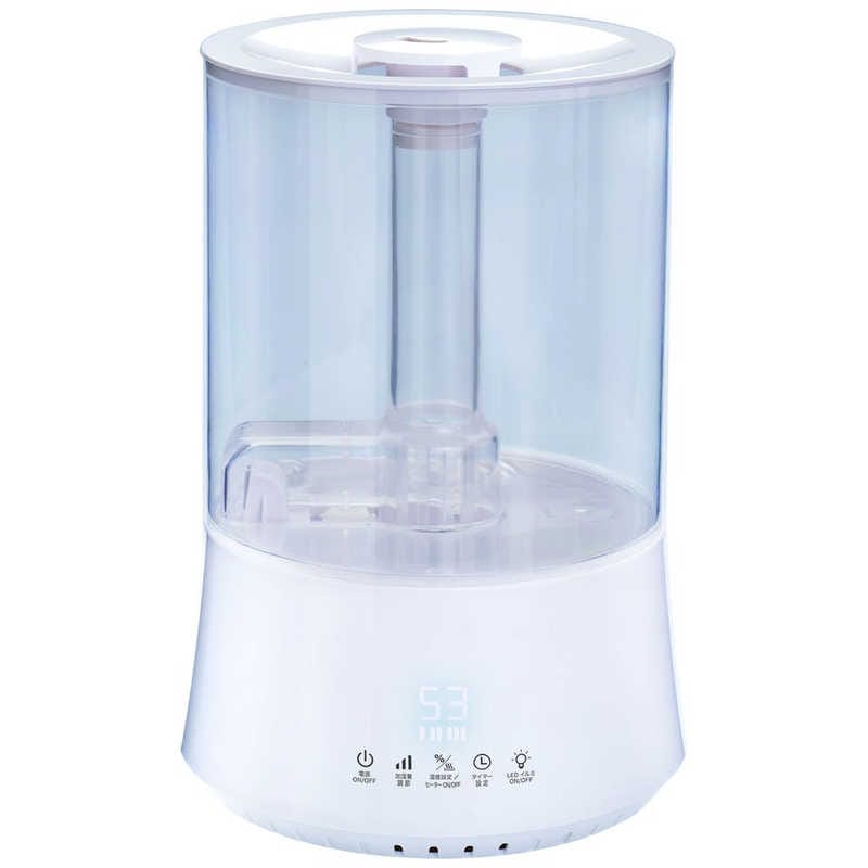 アビテラックス　加湿器 [ハイブリッド(加熱＋超音波)式] ホワイト　AHU-40HB ホワイト