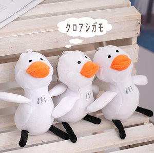 小さな白いアヒルの高騰アヒルぬいぐるみ給油アヒル人形バックパックペンダントかわいいキーホルダー装飾