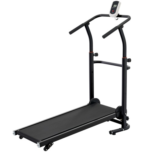 ランニングマシン ウォーキングマシン 電動ランニングマシン ルームランナー トレッドミル 自走式 電動 ブラック 家庭用 省スペース 薄型 29,167円