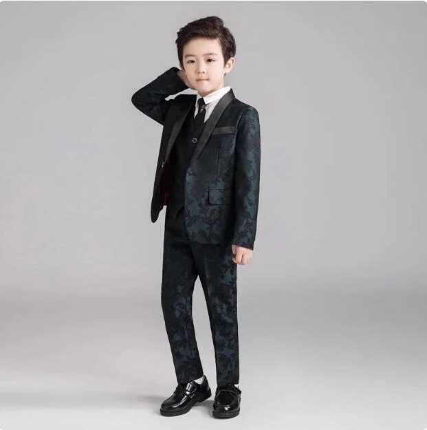 【急速出荷!】人気新作上品 子供スーツ お洒落 男の子 子供服 スーツ 4点＆5点セット フォーマル 入学式 上下セット ジュニア キッズ 入園式スーツ 男児スーツ 結婚式 発表会 卒業式 礼服 花婿
