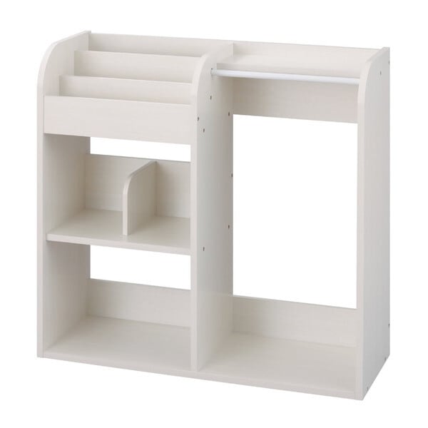 WTHR-830 ホワイト ワードローブトイハウスラック メーカー直送