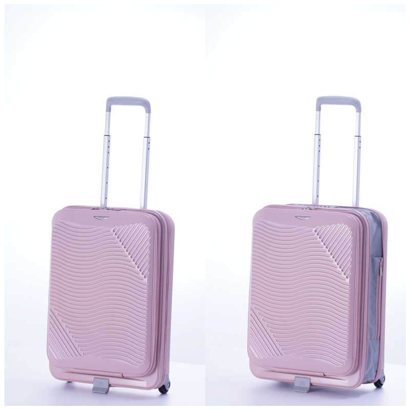 A.L.I　アジア・ラゲージ ハードキャリー Locobox2 フロントオープン [TSAロック搭載 / 38L] マットバーンコーラル　LC582518