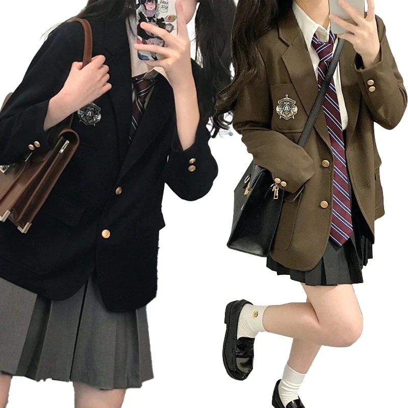 セットアップ レディース 4点セット 長袖 制服 ジャケット シャツ スカート リボン 卒業式 女子 スーツ 小学校 卒服 韓国ファッション 女の子 お受験 プリーツスカート きれいめ 学生服 高校g
