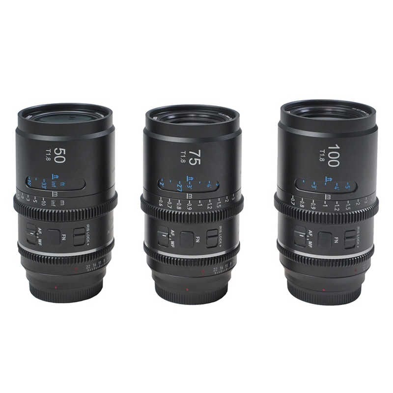 Astra オートフォーカス アナモルフィックシネレンズ Full Frame 3本セット(50/75/100mm) ナチュラルフレア ［ニコンZ / 単焦点レンズ］　AST-3S-ZN-JP
