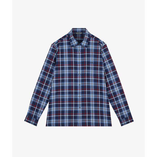 変形ギンガムチェックパターンシャツCDAAAWS1408