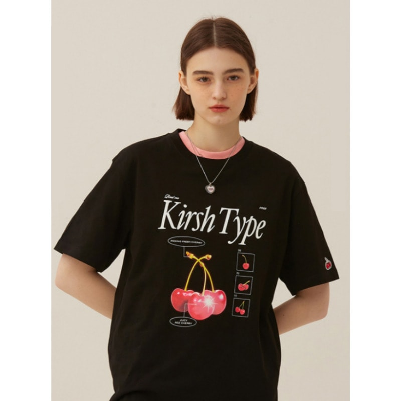 2022年のクリスマス KIRSH/ CHERRY GRAPHIC SHORT SLEEVE T-SHIRT