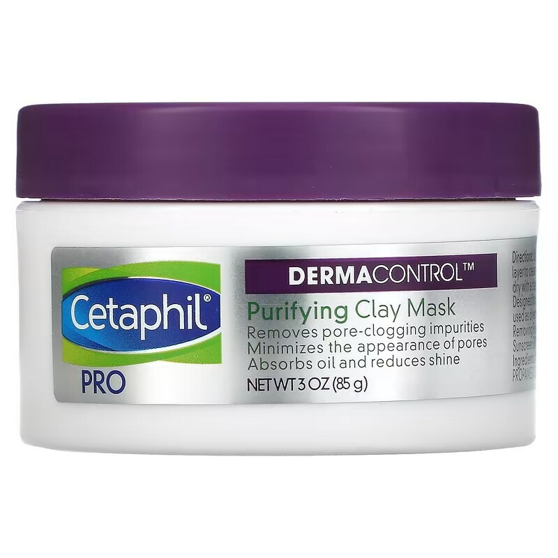 Cetaphil, プロDerma Control（ダーマコントロール）ピュリファイングクレイ ビューティーマスク85g（3オンス）