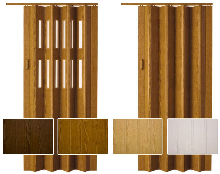 アコーディオンドア パネルドア オーダー 間仕切り クレア(幅136cm高さ200cm迄)