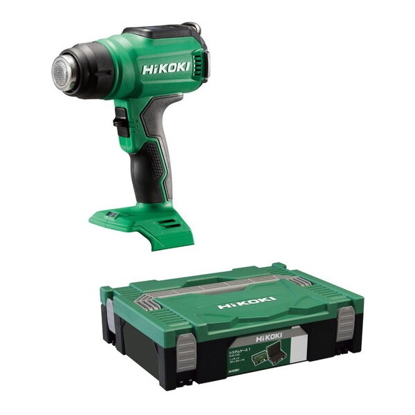 RH18DA(NNP) 18V コードレスヒートガン (温度調節機能風量切替機能付 蓄電池充電器別売 ケース付)