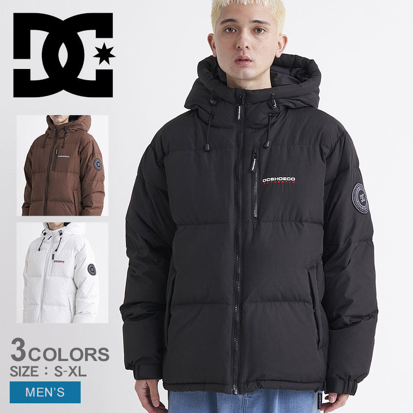 23 DOWN HOODED JACKET ダウンジャケット DJK234050 メンズ アウター ダウンコート 冬 撥水 カジュアル ストリート カジュアル スケーターブランド 防寒
