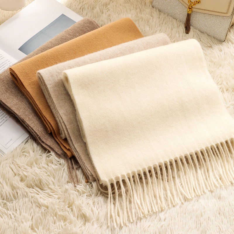 秋冬マフラー 大判 ストール厚手 秋冬 レディース マフラーレディース メンズ ロングマフラー ニットまふらー チェッhkwj006