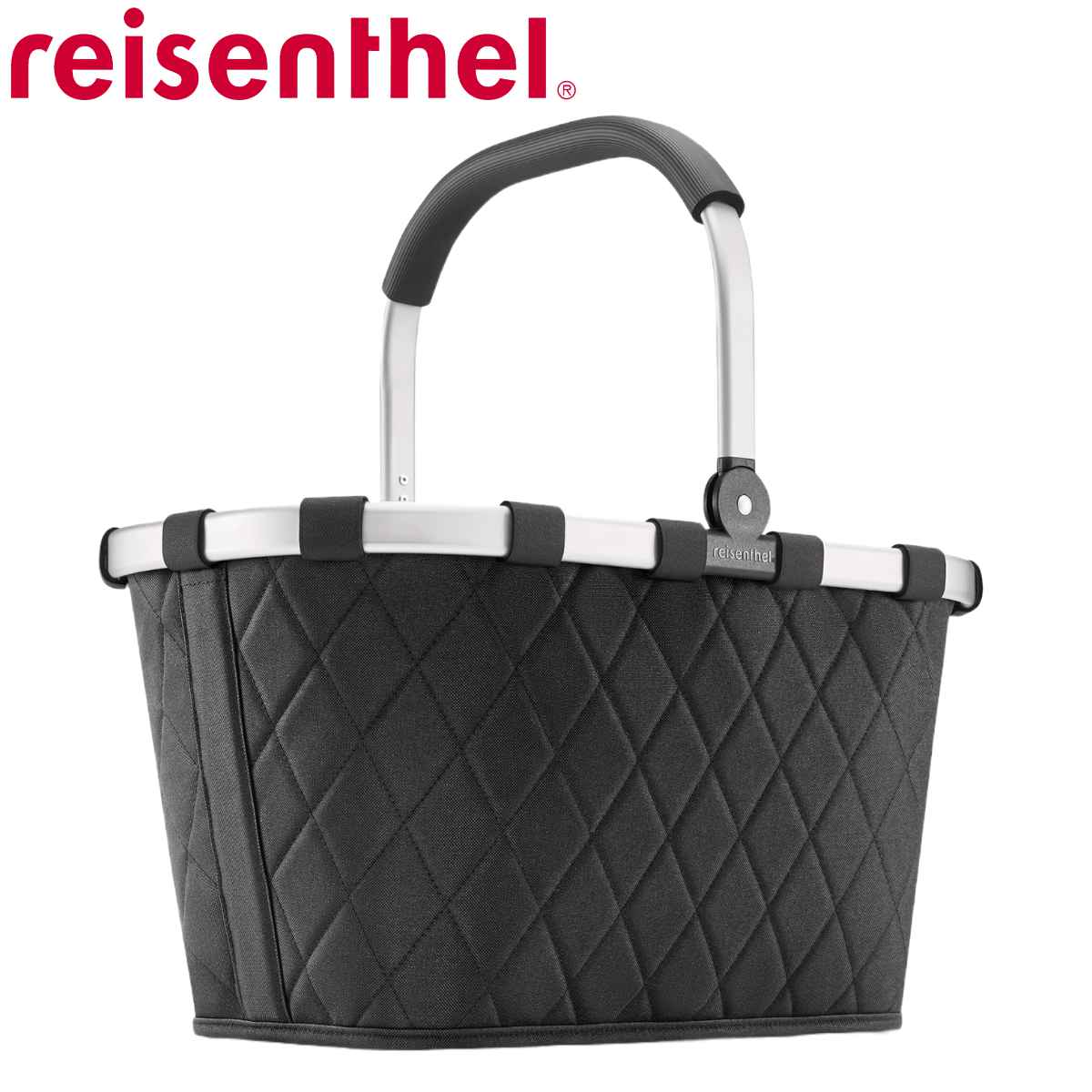 買い物かご ライゼンタール CARRYBAG RHOMBUS ショッピングバッグ 折りたたみ マイバッグ レジカゴ ブラック 黒 レジかご 軽量 ランドリー アウトドア 買い物バッグ おしゃれ